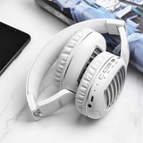 Наушники Bluetooth складные Hoco W23 с микрофоном, AUX, TF (Белый)