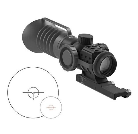 Immersive Optics 5х30 MDR-M без регулируемого крепления МОА