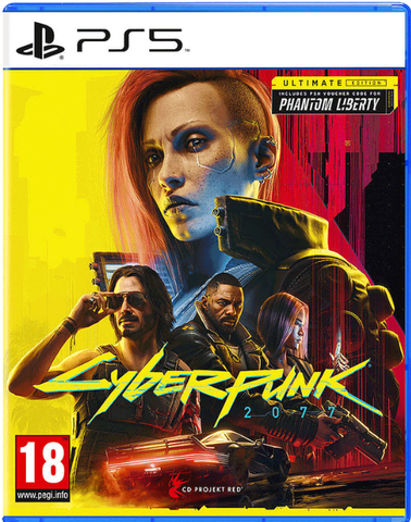 Cyberpunk 2077: Ultimate Edition (Phantom Liberty) (диск для PS5, полностью на русском языке)