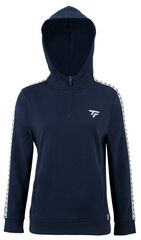 Женская теннисная куртка Tecnifibre Zipper Hoodie - navy
