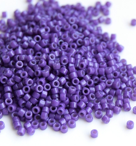 DB-2140 Бисер цилиндрический Миюки делика 11/0 /Miyuki delica 11/0 Duracoat Opq Dyed Anemone