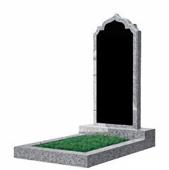 Памятник фигурный со вставкой (Black) JD-15 (комплект)