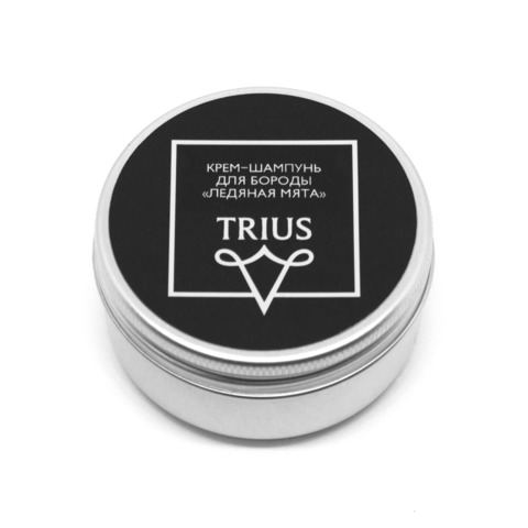 Trius Крем-шампунь для бороды «Ледяная мята» 50ml