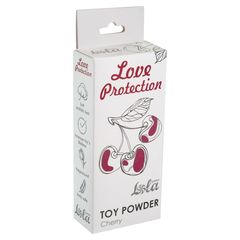 Пудра для игрушек Love Protection с ароматом вишни - 15 гр. - 