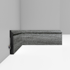 Плинтус напольный Decomaster D005-87 79х13х2400мм