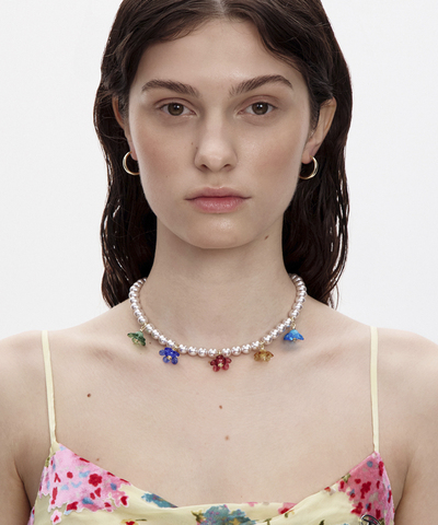 Чокер Secret Garden Gold-Beige