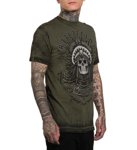 Affliction | Футболка мужская Lunar Dust Tee A27871 справа