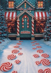 Витрина Зима 10.25 - фон неопреновый