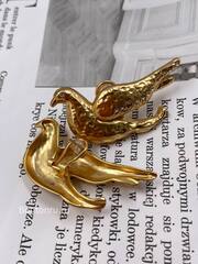 Серьги Скиап. Золотистые 