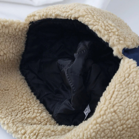 Картинка шапка-ушанка Skully Wear LFM 150_navy canvas - 5