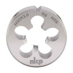 Плашка М20х2,0 DINEN22568 HSS 6g 45х14мм NKP 240201N