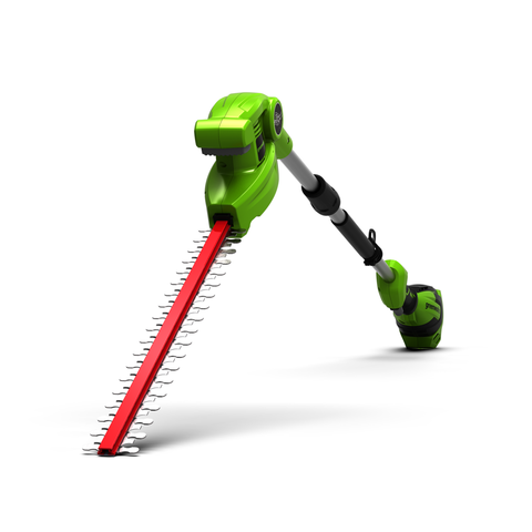 Кусторез штанговый аккумуляторный Greenworks G40PHA, 40V, 51см, без АКБ и ЗУ (2300407)