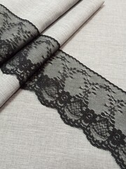 Кружево на сетке 9.3 см*13.71 м