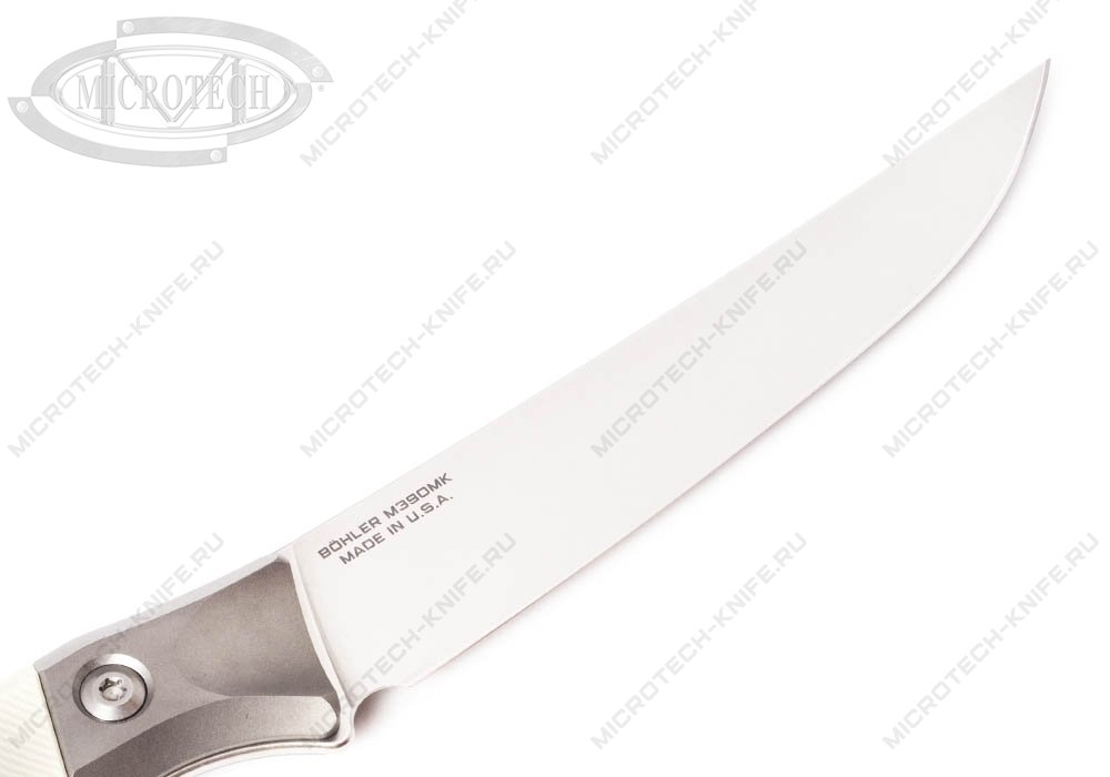 Нож Microtech Kitchen Boning Bolster G-10 3100B-10IV Ivory