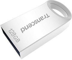 USB Flash карта Transcend TS128GJF710S 128Gb серебристый