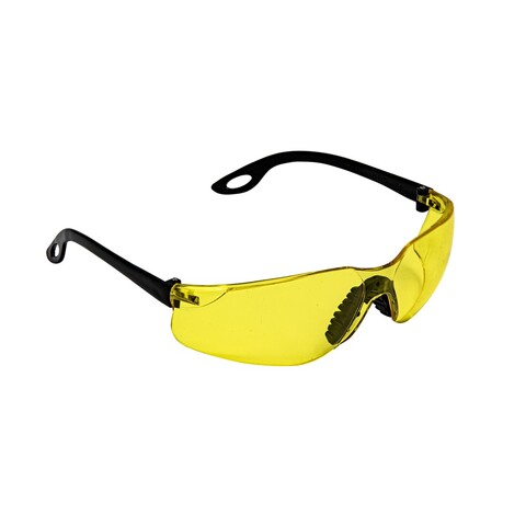 22-3-041 Очки защитные открытого типа эргономичные, ударопрочная линза, желтые Россия