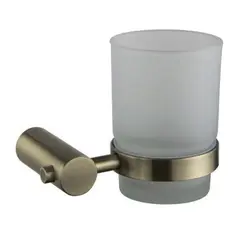 Подстаканник одинарный HAIBA HB8406-4 бронза