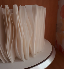 Вафельные Полоски для Декора Торта Оптом 1900 шт, 1.5*21 см (тонкая вафельная бумага)