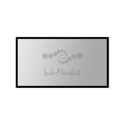 Экран для проектора S'OK SCFRV-221x125G 100" 16:9 на бархатной раме, High Contrast Gray, черная рама