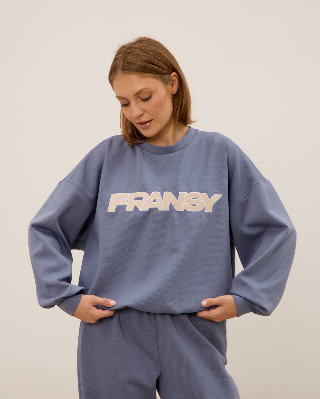 Свитшот FRANSY, синий туман