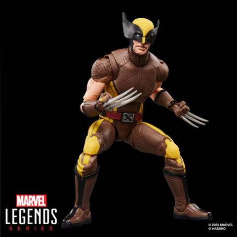 Фигурка Росомаха коричневый костюм из фильма Дэдпул и Росомаха Marvel Legends