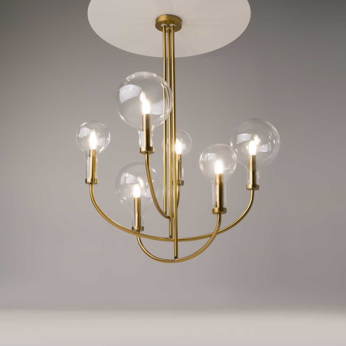Подвесной светильник Maytoni Modern Status MOD333PL-06BS