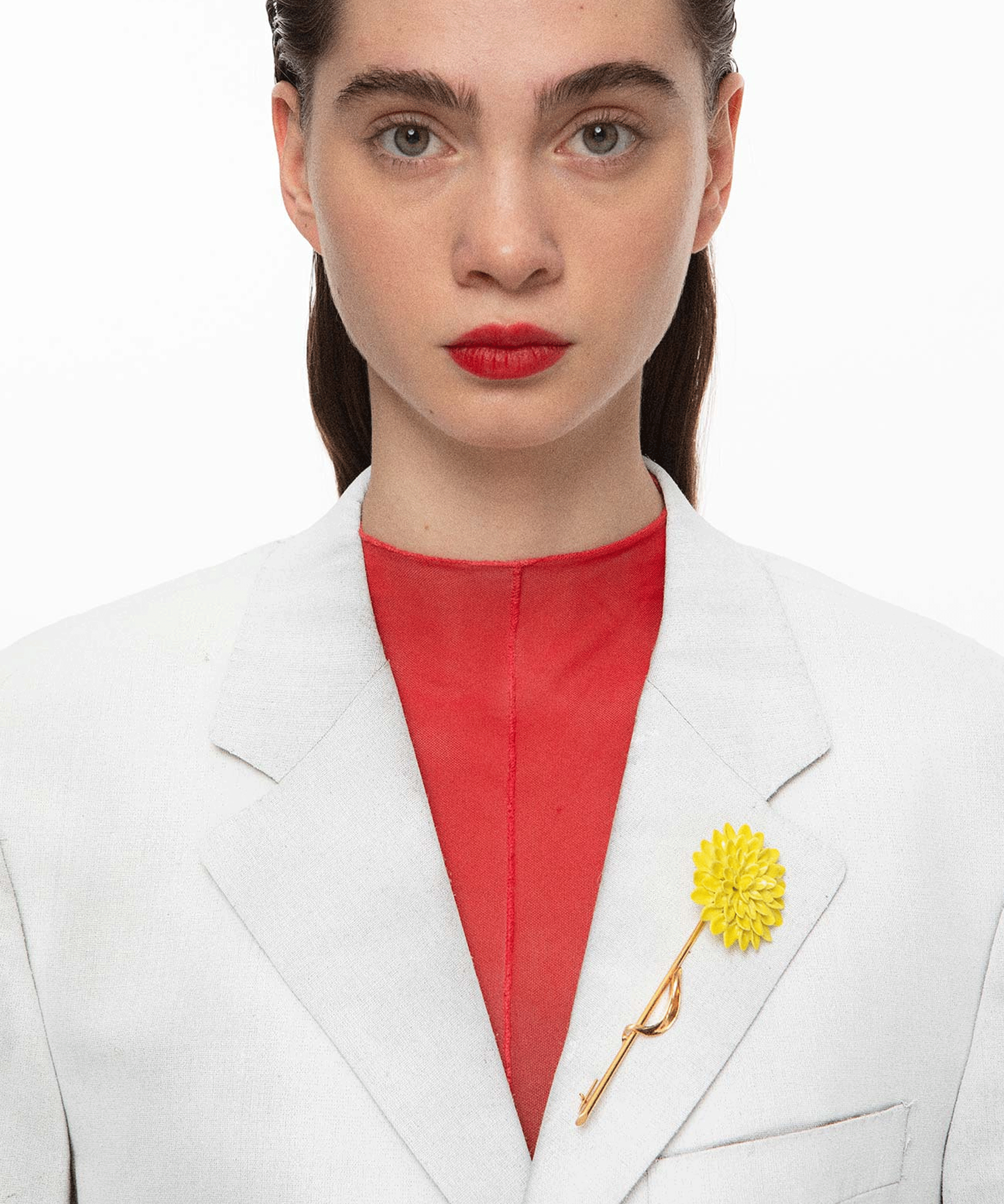 Брошь DALIA YELLOW