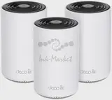 Трехдиапазонная Mesh-система TP-Link Deco XE75 Wi-Fi 6E AXE5400, 2,4/5/6 ГГц, до 5378 Мбит/с, WAN/LAN 3x1Гбит/с (3-pack)