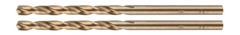 Сверло по металлу Cutop Profi с кобальтом 5% 3,4 x 70 мм, 2 шт 48-366