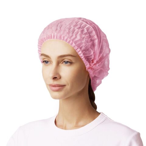 Медицинская шапочка Шарлотта SMZ (розовая), 100 шт