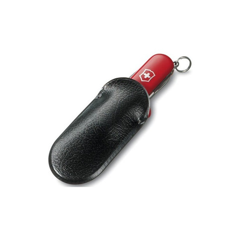 Чехол  Victorinox Skai для ножей-брелоков 58 mm (0.63..) 2-3 уровня, из кожзаменителя, чёрный (4.0363)