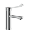 Delabie 2721LEP Смеситель EP для раковины, В.95, Д.120,без тяги, гигиенич рычаг