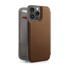 Чехол-накладка Twelve South SurfacePad for iPhone 13 Pro Max Cognac коричневый