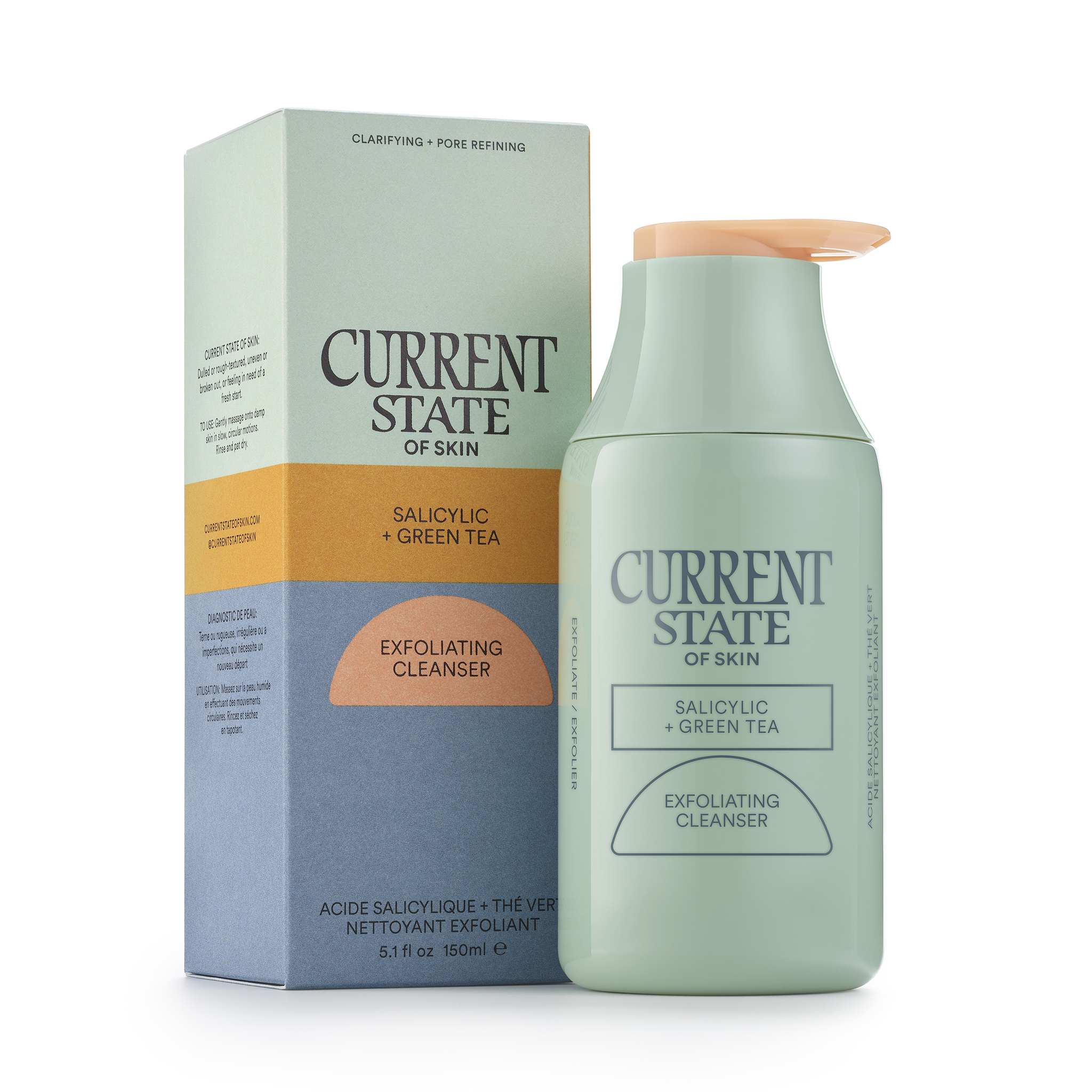 CSoS Salicylic + Green Tea Exfoliating Cleanser 150 ml Отшелушивающий Гель для умывания
