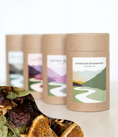 Чай Алтайский витаминный (тубус)