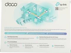 TP-Link Deco X55(3-pack) Домашняя Mesh Wi-Fi 6 система AX3000, до 574 Мбит/с на 2,4 ГГц + до 2402 Мбит/с на 5 ГГц