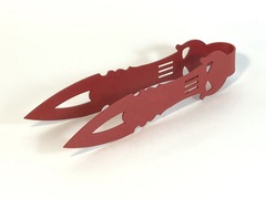 Щипцы Каратель красный