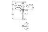 GROHE Essence 24172DL1 Смеситель для раковины без донного клапана, S-Size, теплый закат матовый