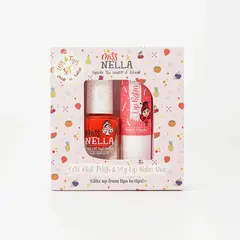Набор лак и бальзам Miss Nella Besties Duo Pack Butter Cheeks