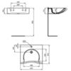 Раковина подвесная 67х57 см Ideal Standard Maia J498301