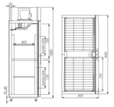 фото 3 Шкаф комбинированный POLUS Carboma RF1120 на profcook.ru