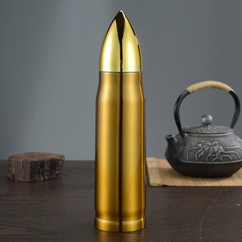 Картинка термос Skully ES-B303-0.5 Gold - 6