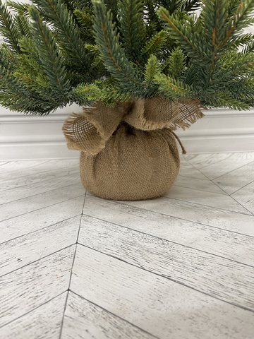 Ель TreeDeLuxe Королевская 100% литая 90см в мешочке зеленая