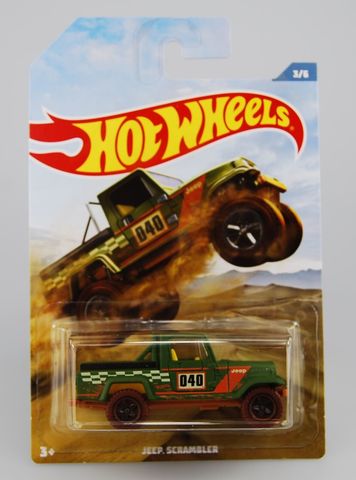 HOT WHEELS 2019 JEEP SCRAMBLER OFF ROAD TRUCKS SERIES 3/6 FYY71 NEW