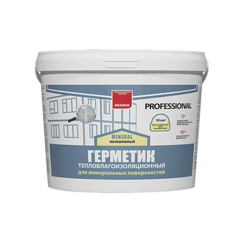 Neomid Теплый дом Mineral Professional герметик строительный