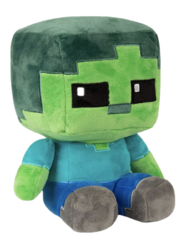 Мягкая игрушка Minecraft Чиби Зомби