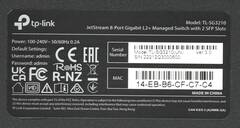 TP-Link SG3210, JetStream гигабитный управляемый 8-портовый коммутатор 2 уровня с 2 SFP-слотами