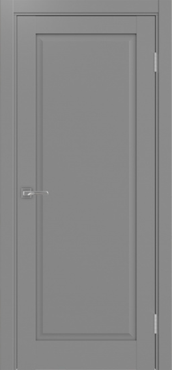 Дверь межкомнатная Оптима Порте Тоскана 601.1 ОФ3, цвет серый, экошпон, глухая