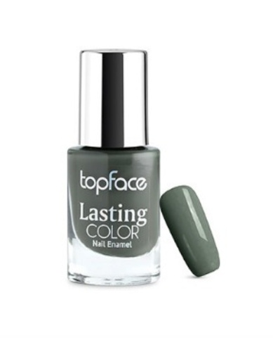 Topface Лак для ногтей Lasting color тон 56 графитовый- PT104 (9мл)