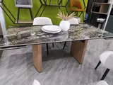 фото 1 Стол МОЦАРТ 200 AMADEUS POLISHED, керамика / Дуб монтана М-City на profcook.ru